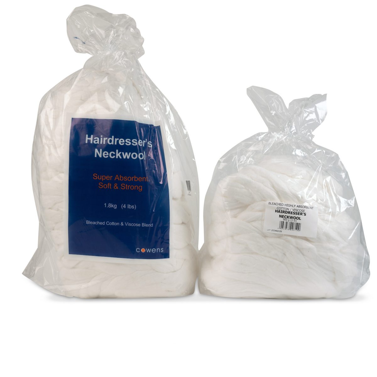 Hairdressers neckwool